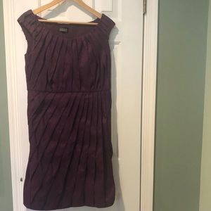 Plum size 10 adrianna Papell sleeveless dreas